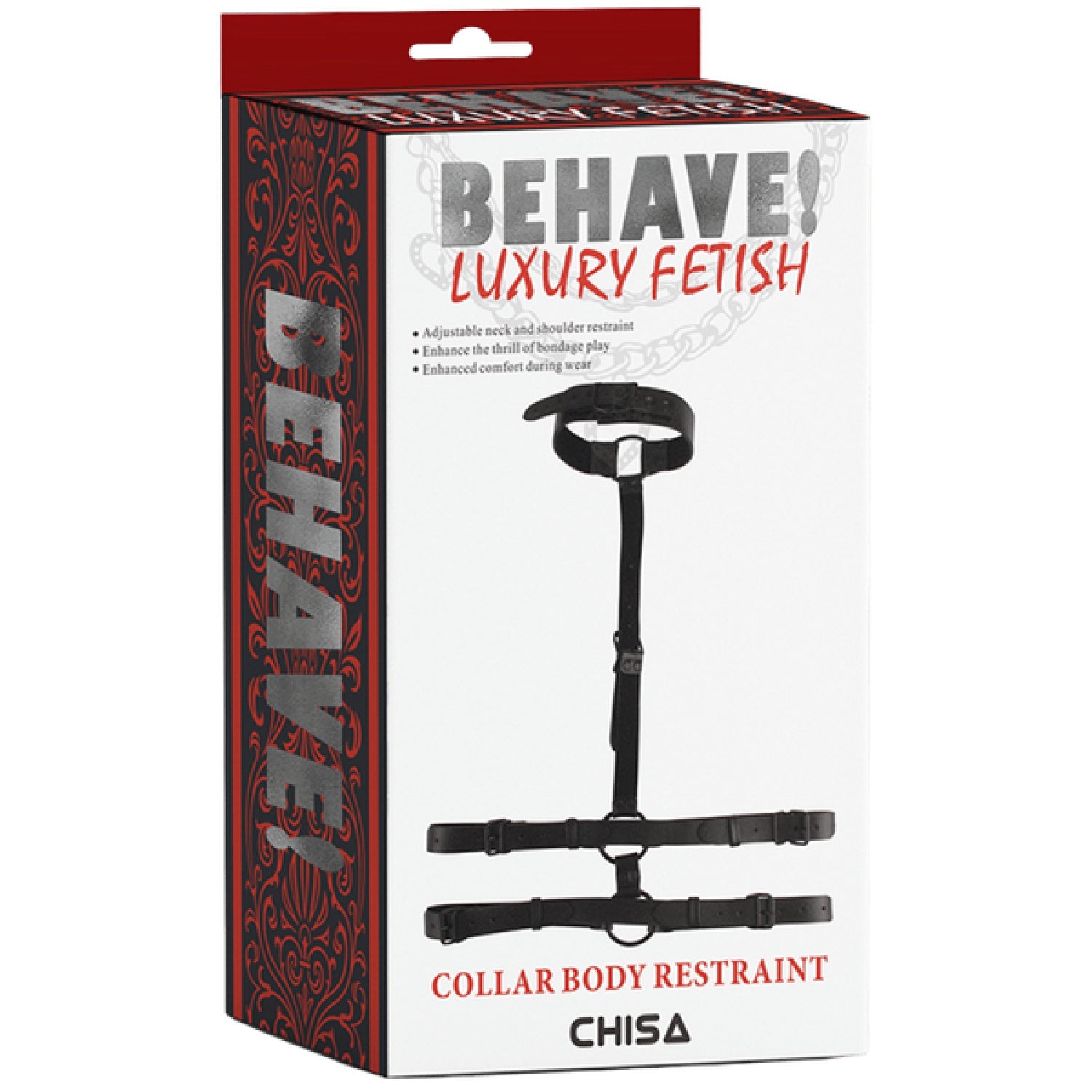 Collar Body Restraint – Adjustable Bondage Restraint Secondary image