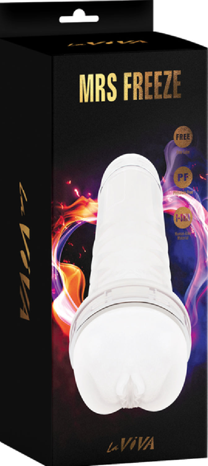 Laviva Mrs Freeze Masturbator Sleeve – Phthalate-Free Soft Realistic Feel Male Sleeve Secondary image