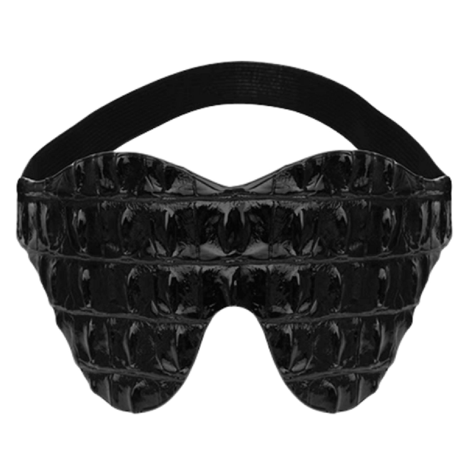Love Is Blind Alligator Pattern Blindfold – Adjustable Elastic Strap Blindfold Secondary image