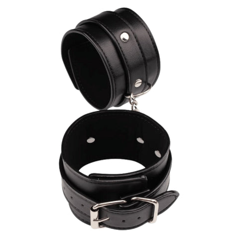 Classic Ankle Cuffs – Fully Adjustable Metal Hook Ankle Cuffs > Bondage Gear > Restraints