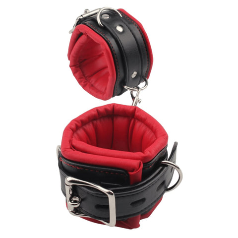 Super Soft Ankle Cuffs – Adjustable Metal Hook Restraint Cuffs > Bondage Gear > Restraints