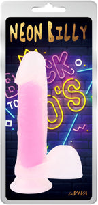 Neon Billy 7.6" (Glow Pink) > Vibrators > Standard Vibrators