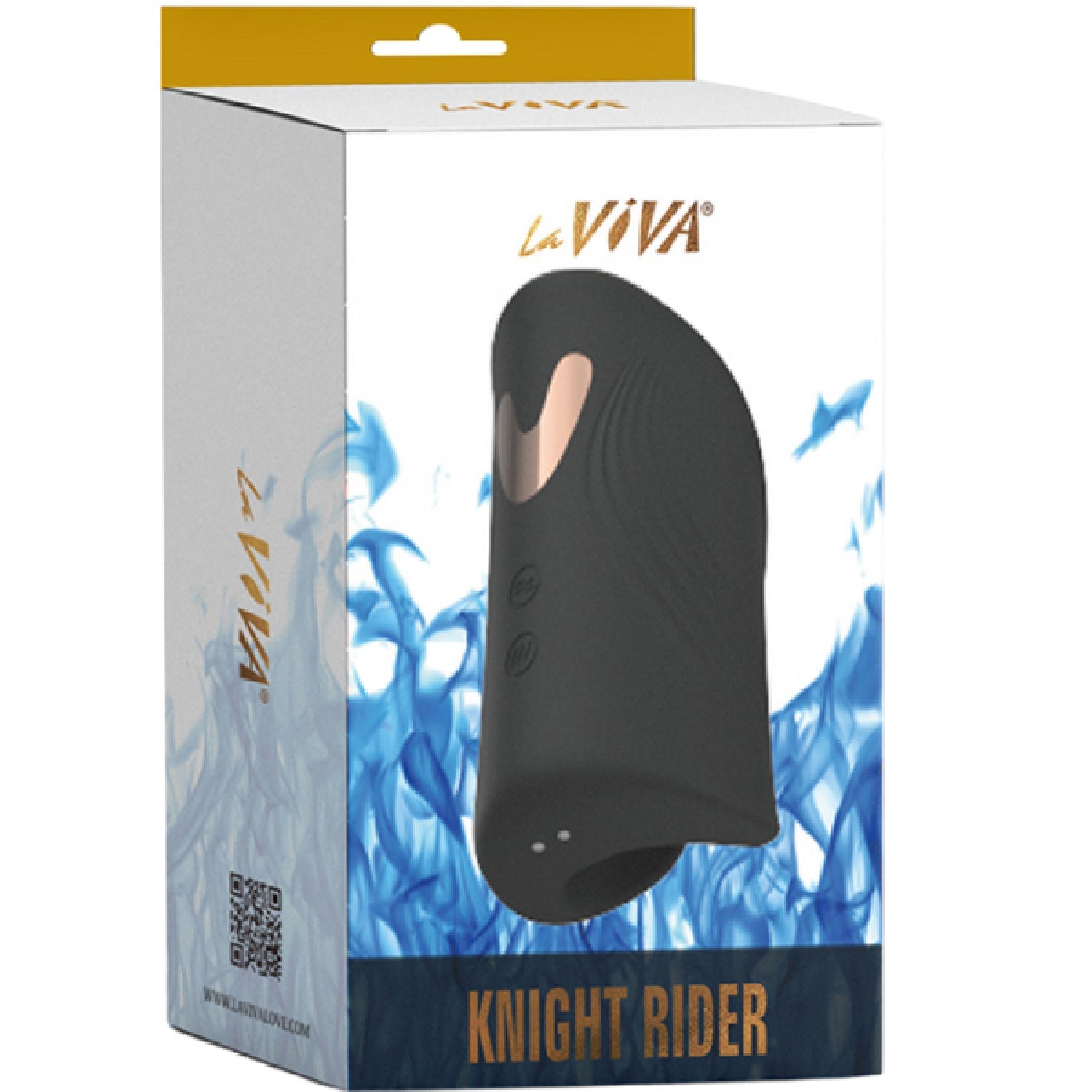 Knight Rider – Waterproof Rechargeable Vibrator with 5 Vibration and Tapping Modes > Sex Toys For Men > Masturbators Cup