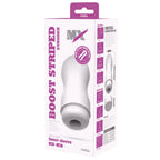 Boost Striped Stroker – Super-Soft 16cm Masturbator Sleeve > Sex Toys For Men > Masturbators Cup