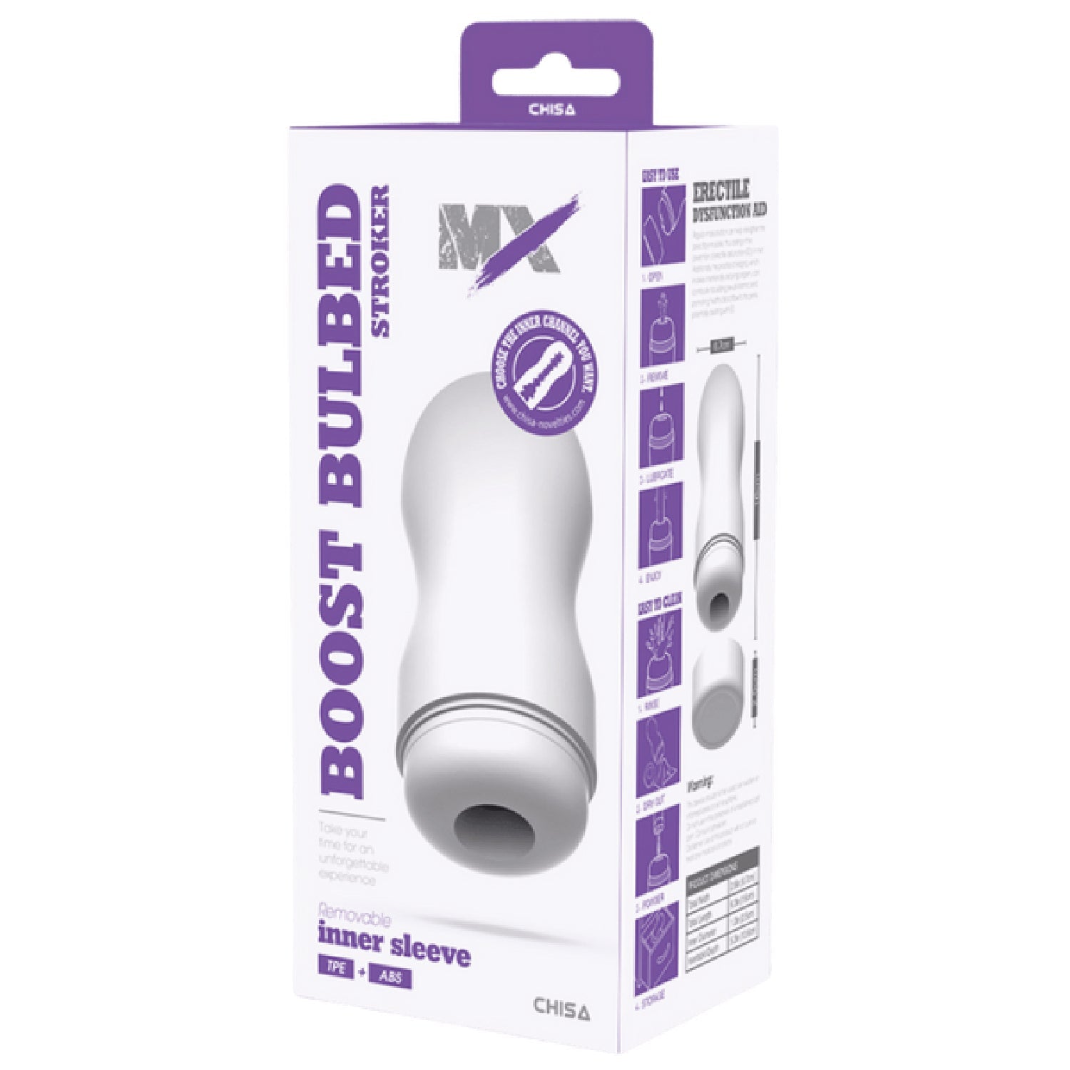 Boost Bulbed Stroker – Super-Soft 16cm Stroker Secondary image
