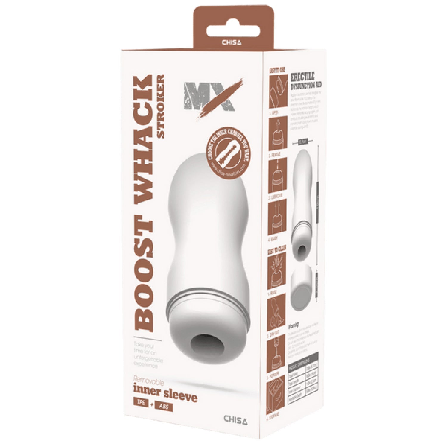 Boost Whack Stroker – Super-Soft 16cm TPE and ABS Male Stroker > Sex Toys For Men > Masturbators Cup