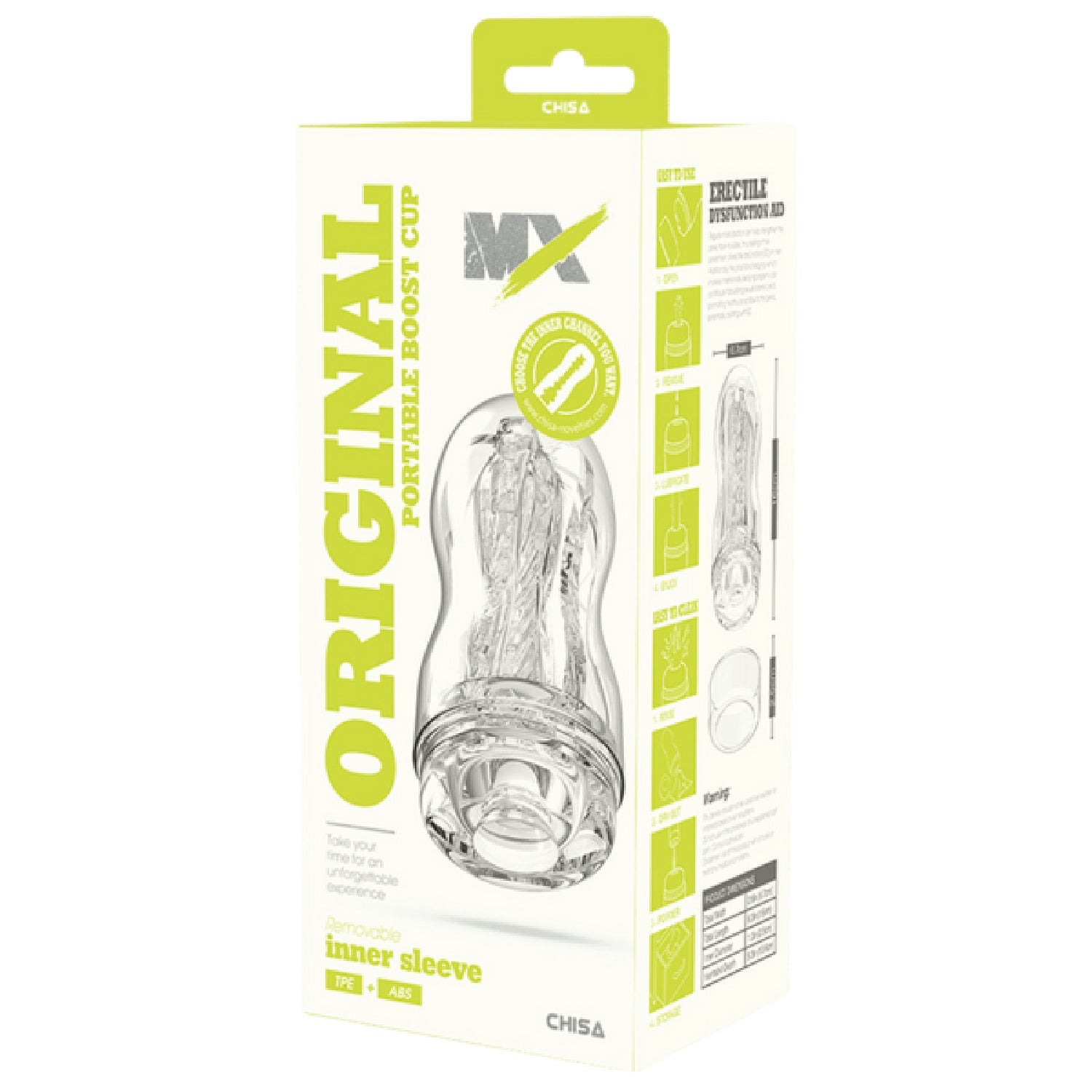 Original Portable Boost Cup – Super-Soft 16cm Sucking Cup > Sex Toys For Men > Masturbators Cup