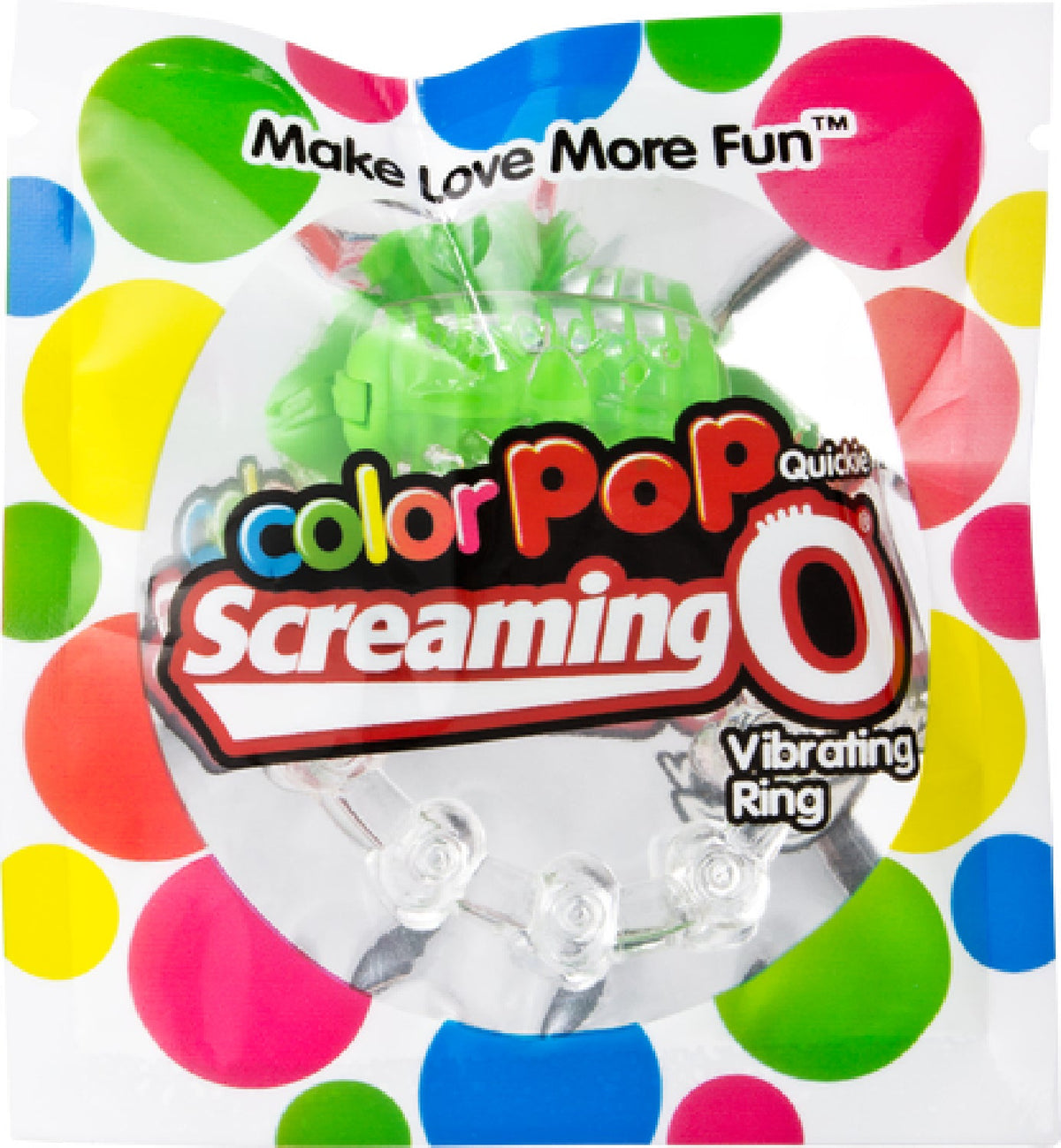 Screaming O ColorPop Quickie – Disposable Stretchable Vibrating Ring > Cock Ring > Vibrating