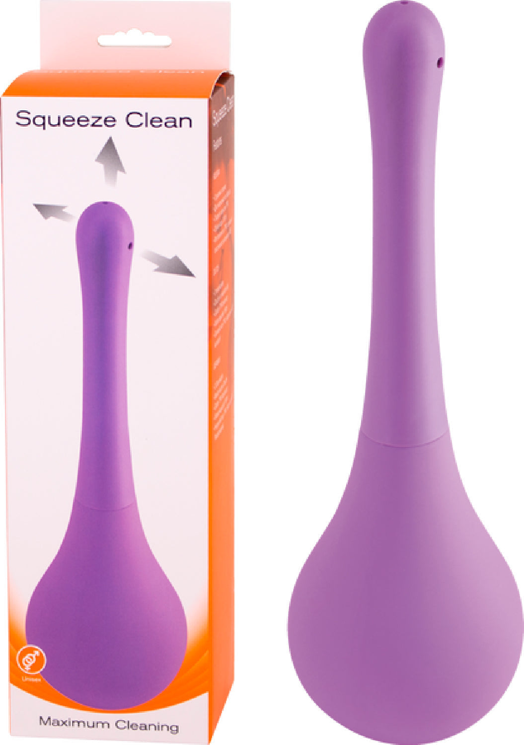 Squeeze Clean – Medical Style Douche with 3 Nozzle Heads 190ml Capacity > Essentials > Feminine Care