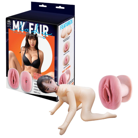 Inflatable Love Doll – 61cm Silicone Realistic Masturbator with Large Breasts > Sex Toys > Sex Dolls > Inflatable