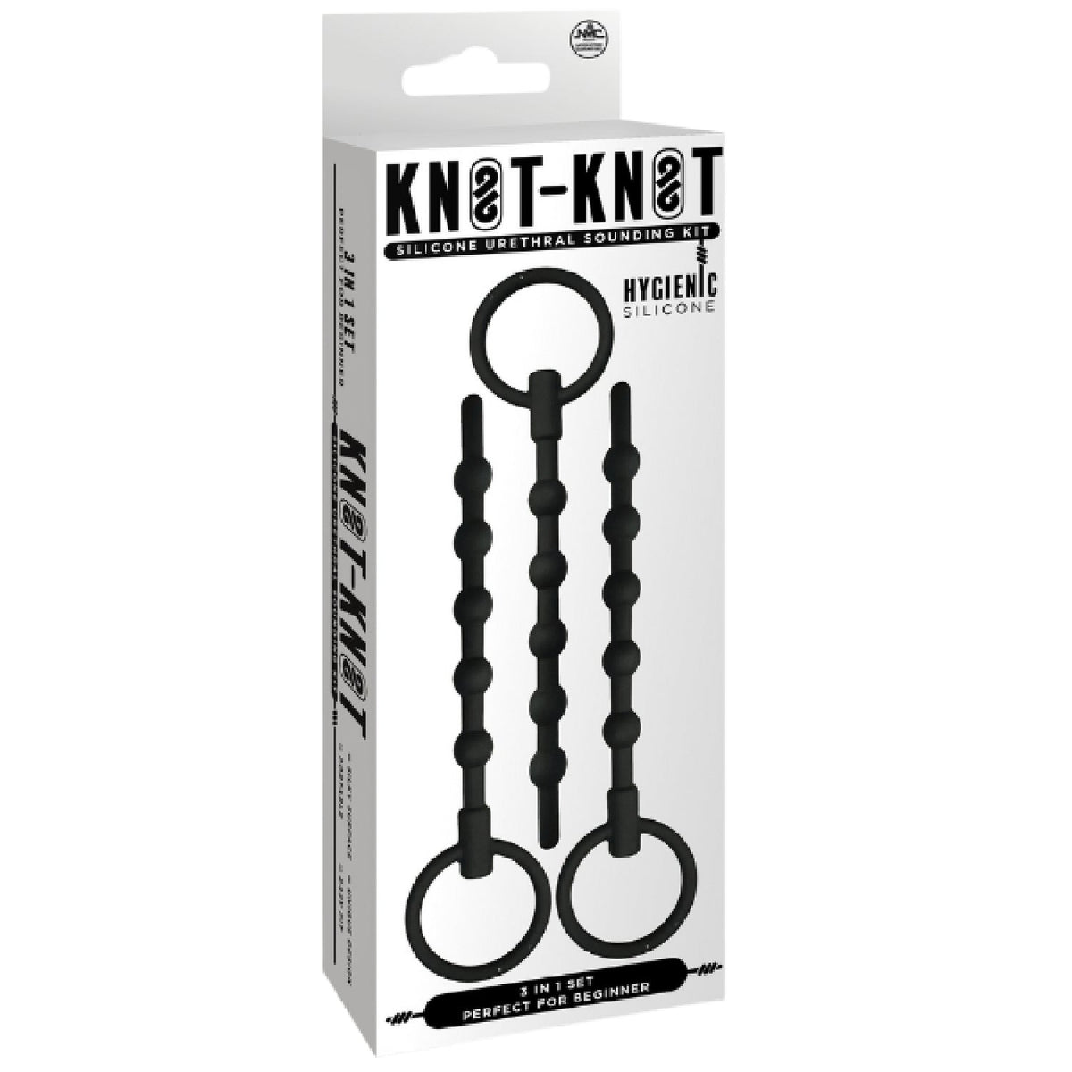 Silicone Ribbed Urethral Sounding Kit – Medical-Grade Flexible Urethral Sounds > Sex Toys For Men > Sounding Rods