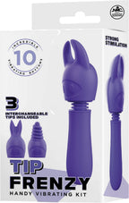 Tip Frenzy – Rechargeable Splash Proof Flexible Shaft Vibrator with 10 Rhythms > Vibrators > Mini Vibrators