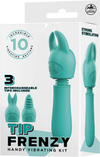 Tip Frenzy – Rechargeable Splash Proof Flexible Shaft Vibrator with 10 Rhythms > Vibrators > Mini Vibrators