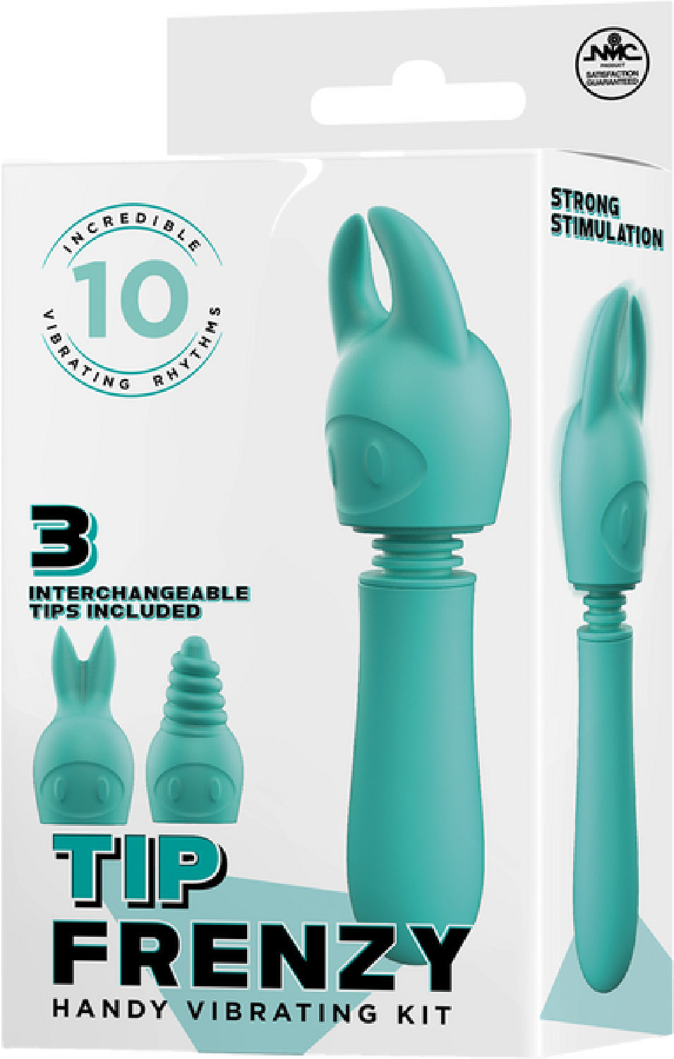 Tip Frenzy – Rechargeable Splash Proof Flexible Shaft Vibrator with 10 Rhythms > Vibrators > Mini Vibrators