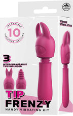 Tip Frenzy – Rechargeable Splash Proof Flexible Shaft Vibrator with 10 Rhythms > Vibrators > Mini Vibrators
