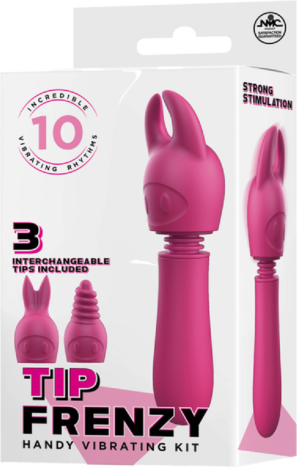 Tip Frenzy – Rechargeable Splash Proof Flexible Shaft Vibrator with 10 Rhythms > Vibrators > Mini Vibrators