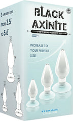 3 In 1 Anal Plug Kit – Flexible Hygienic Suction Cup Base Anal Plugs > Anal Range > Butt Plug Kits