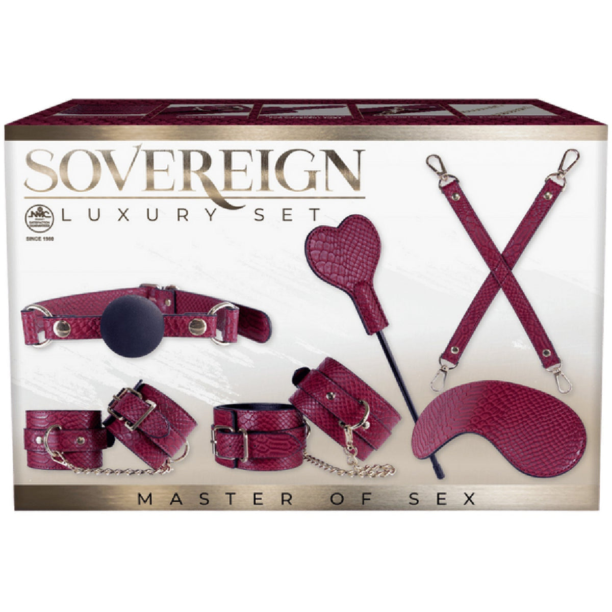 Sovereign Luxury Bondage Set – Luxury Bondage Kit Red > Bondage Gear > Bondage Kits