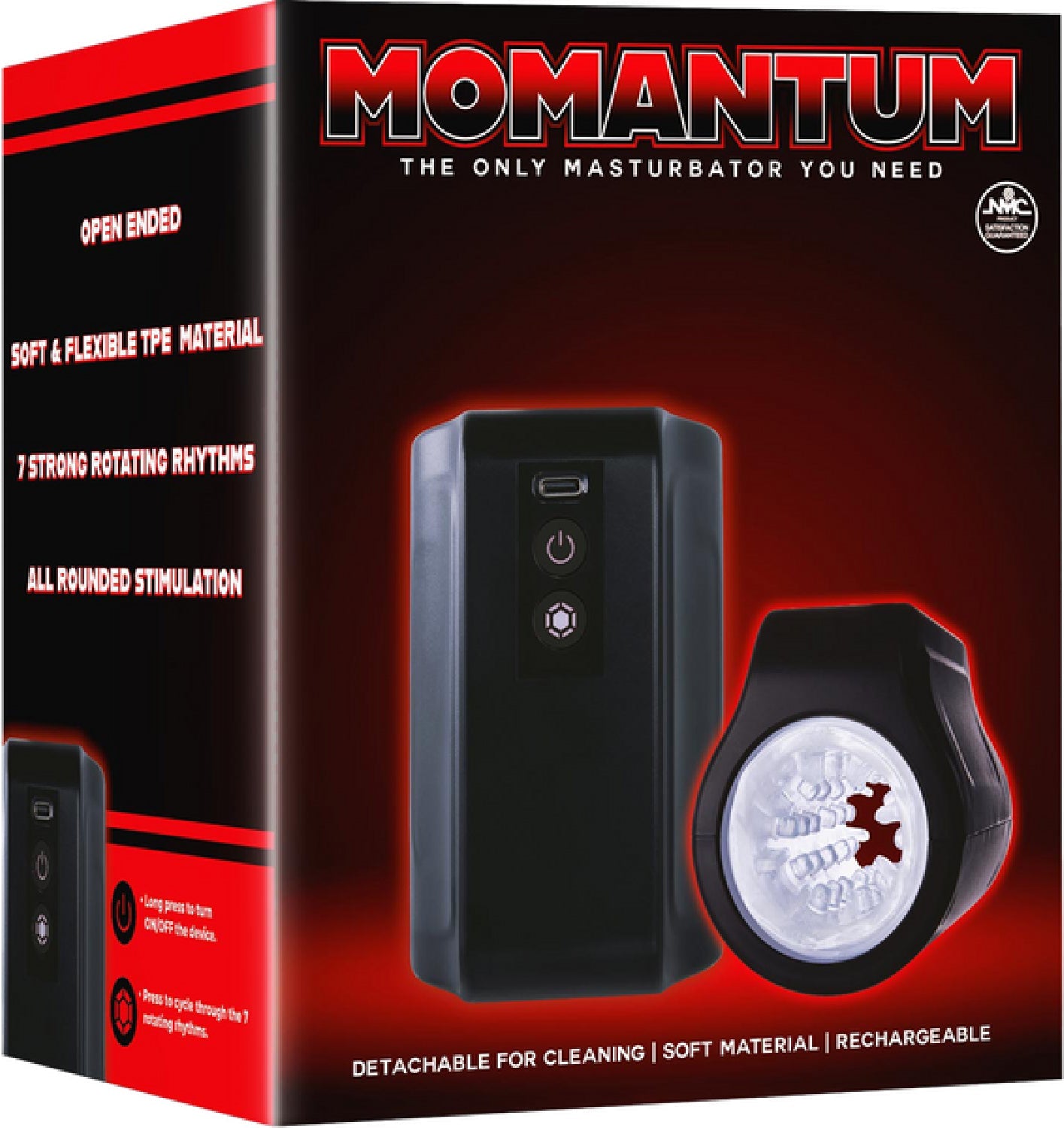 The Hex (Black) One Size > Sex Toys For Men > Masturbators > Vibrating