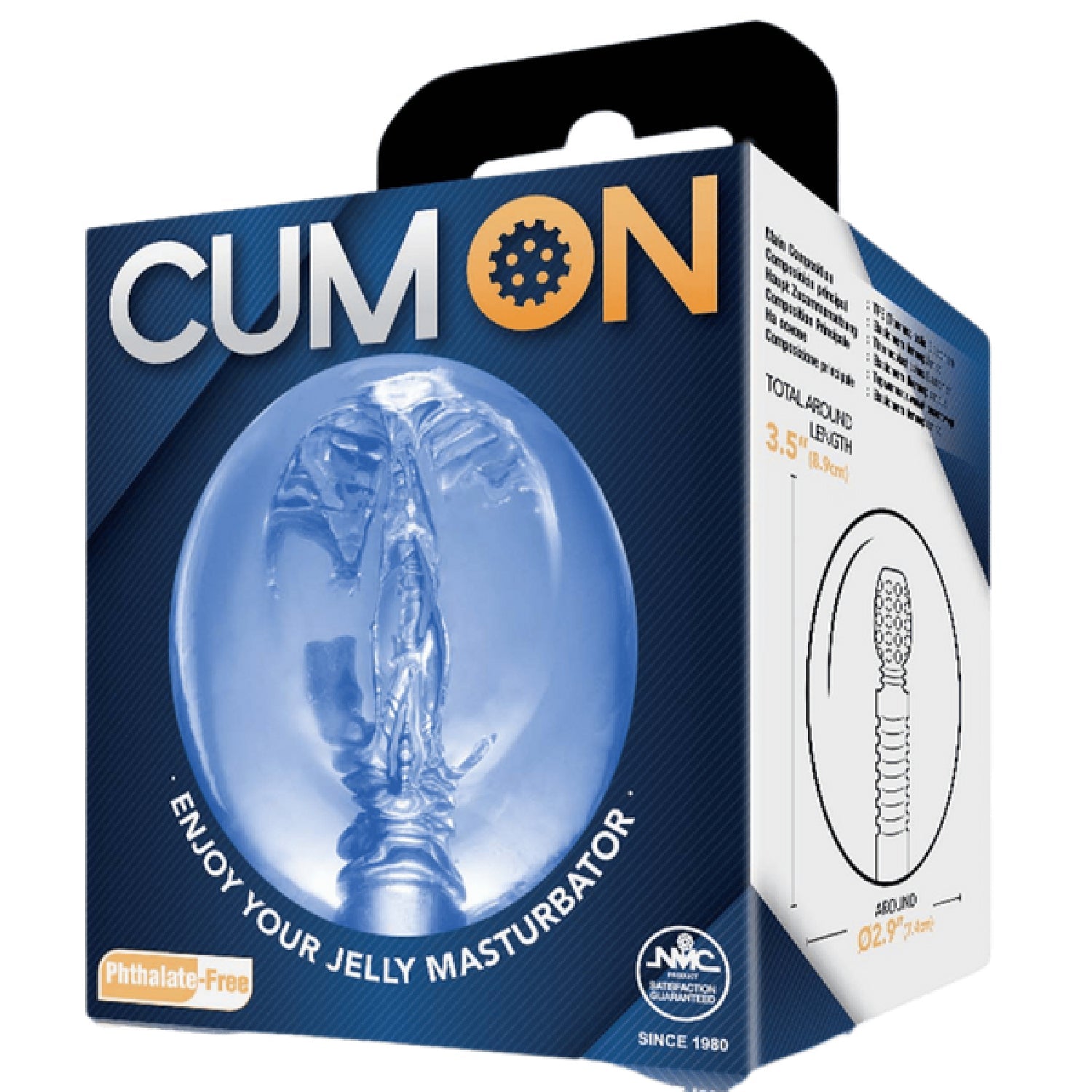 Pocket Jelly Masturbator – Soft Flexible 3.5 Inch Male Masturbator Secondary image
