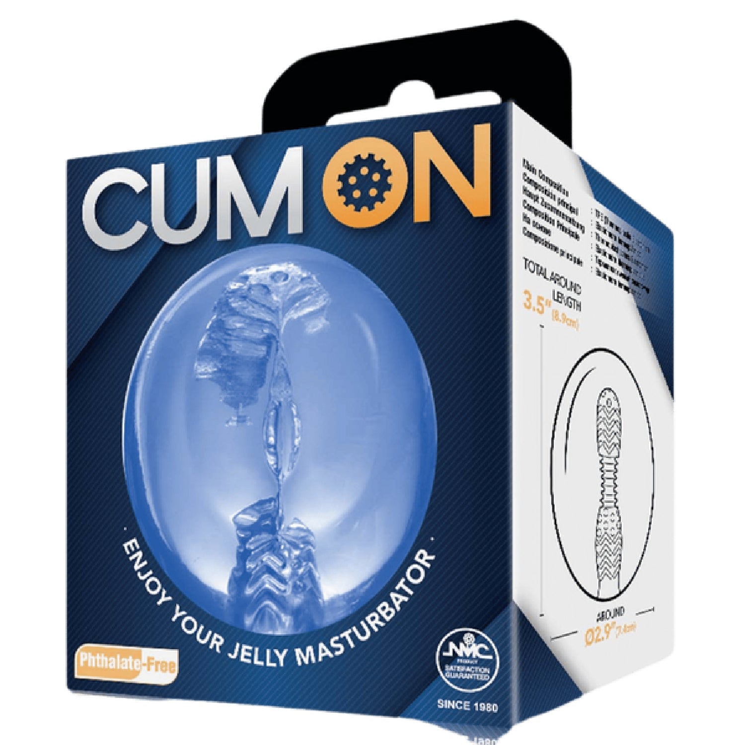 Pocket Jelly Masturbator – Soft Flexible 3.5 Inch Masturbator Secondary image