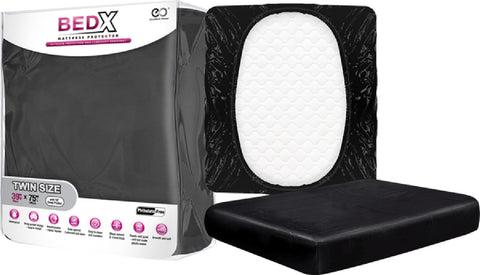Bed X Mattress Protector – Twin | King > Bondage Gear > PVC Orgy Bedding