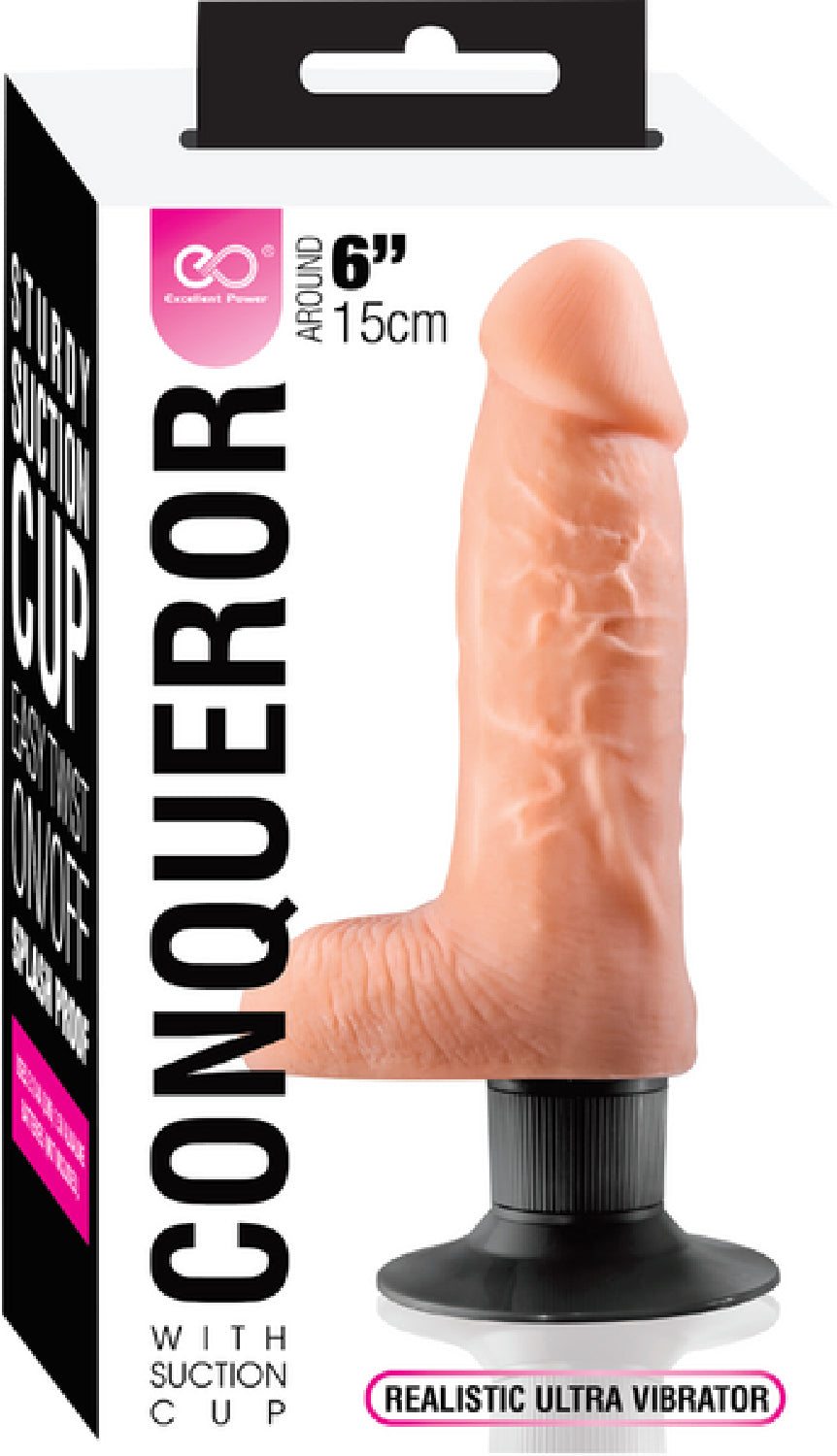 Conqueror 6 Inch Dildo > Dildos > Realistic Dildos