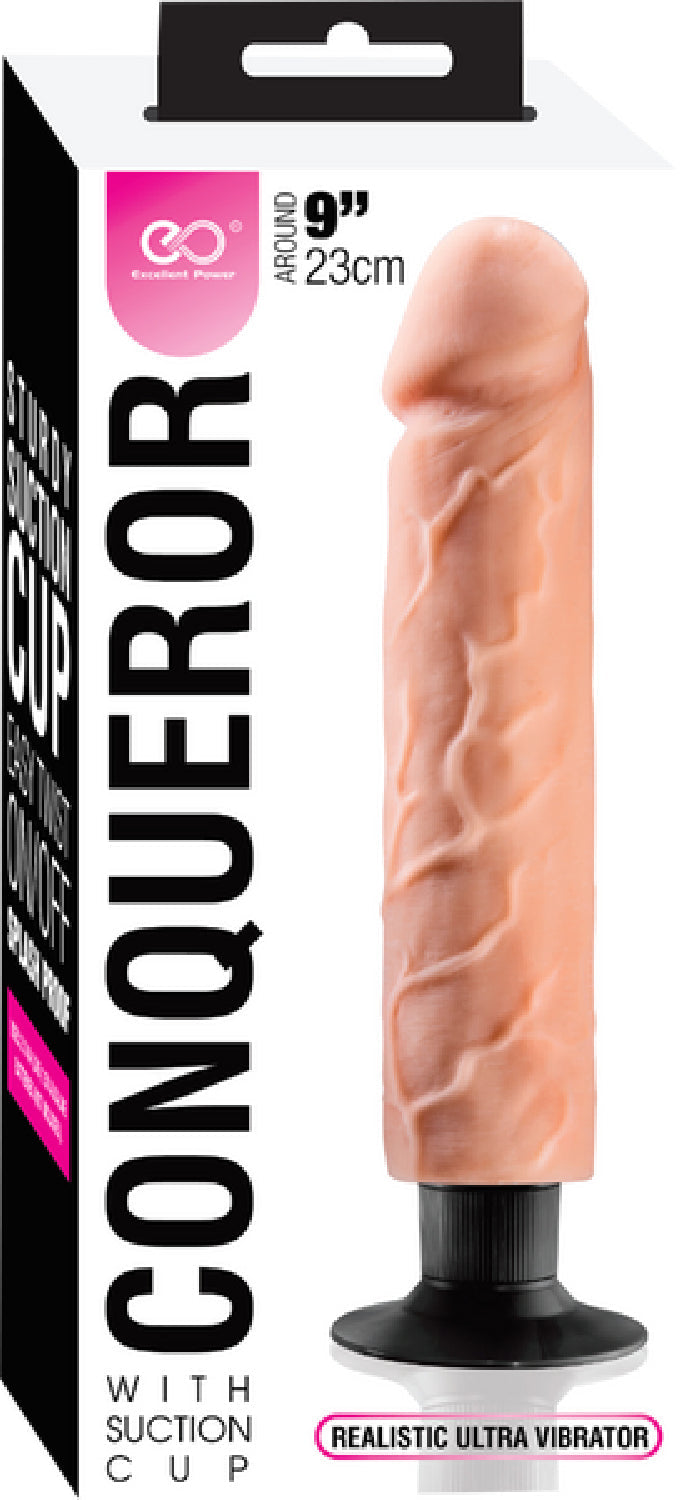 Conqueror 9 Inch Dildo One Size > Dildos > Realistic Dildos
