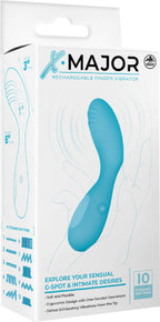 Rechargeable Finger Vibrator – Soft Flexible One-Handed Operation Vibrator > Vibrators > Finger Vibrators
