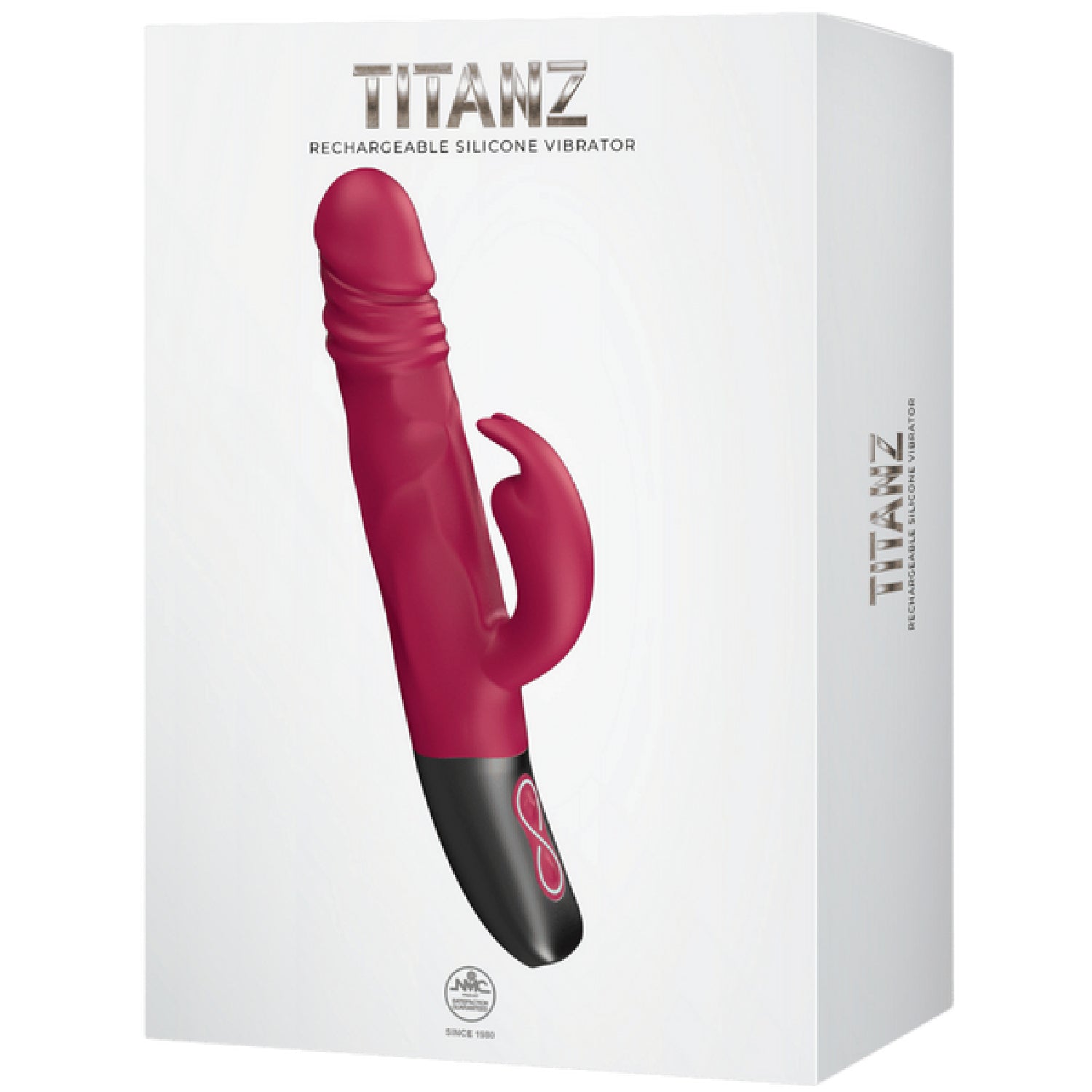 Rotating Rabbit Rechargeable Silicone Vibrator – 13cm Insertable Length Rabbit Vibrator > Vibrators > Ladies > Rabbit