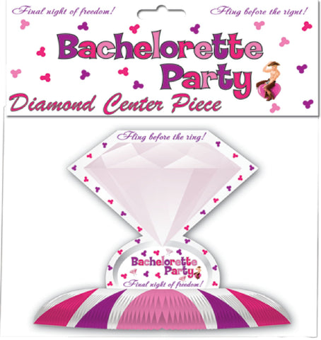 Diamond Centerpiece – Decorative Hen Party Table Accent One Size > Novelties > Bachelor & Bachelorette Items