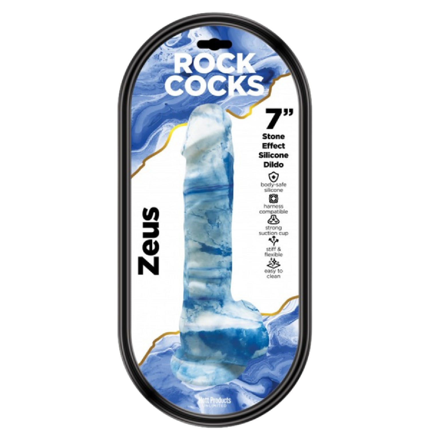 Rock Cocks Zeus – 7 Inch Textured Silicone Dildo > Dildos > Other Dildos