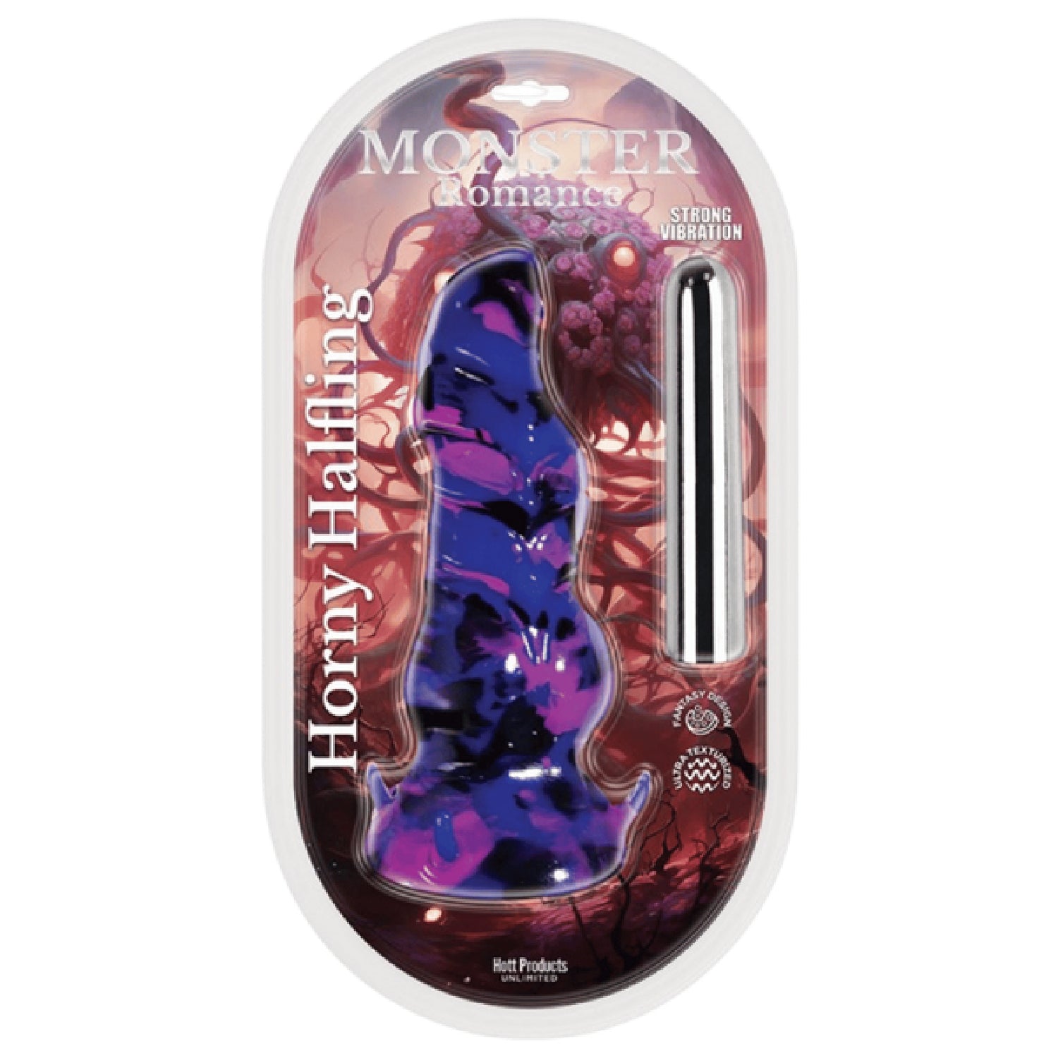 Horny Halfling – Fantasy Monster 7.7" Vibrating Probe > Dildos > Fantasy