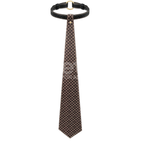Rebellion Reign Tie Collar – Durable PU Material Accessory > Bondage Gear > Collars & Leashes