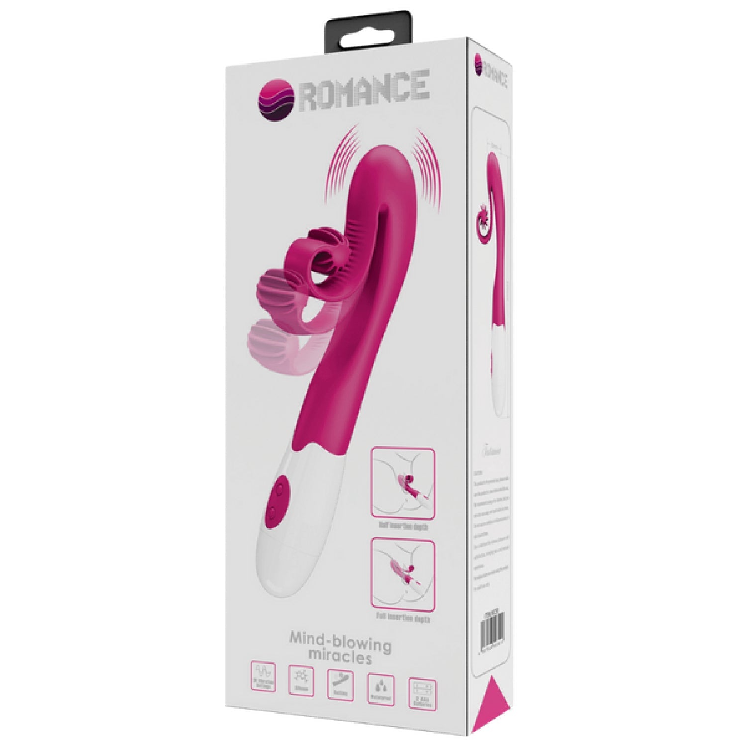 Rechargeable Tatianna (Pink) – Ergonomic Silicone Vibrator with 30 Modes > Vibrators > Unconventional