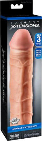 Fantasy X-tensions Mega 3 Inch Extension – Erection Enhancer Penis Extension > Sex Toys For Men > Penis Sleeves