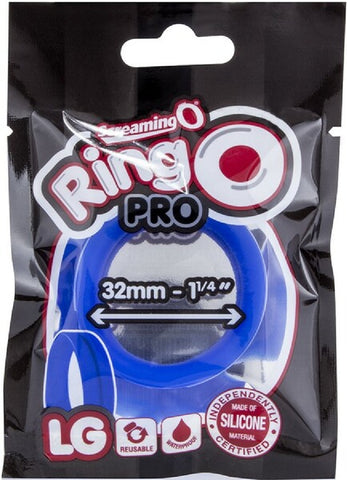 RingO Pro LG – Body-Safe Silicone Stretchy 1.25 Inch Penis Ring > Cock Ring > Single