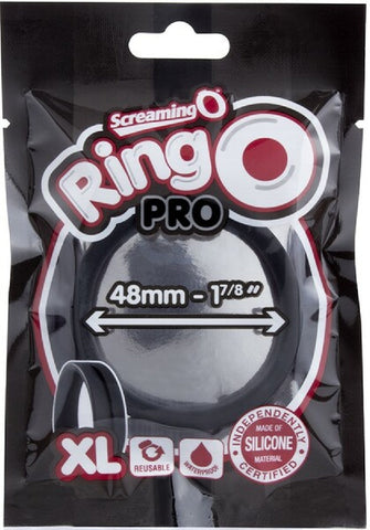 RingO Pro XL – Body-Safe Stretchy Penis Ring With Wider Band for Comfort > Cock Ring > Single