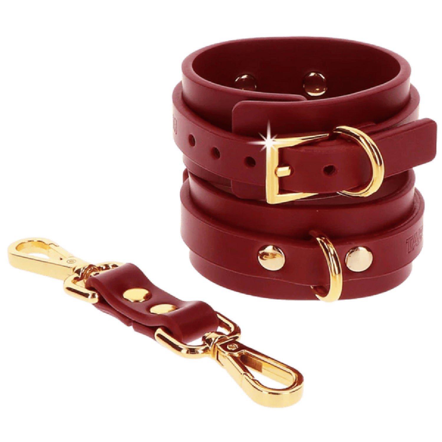 Taboom Wrist Cuffs – Luxury BDSM Restraint Accessories Secondary image