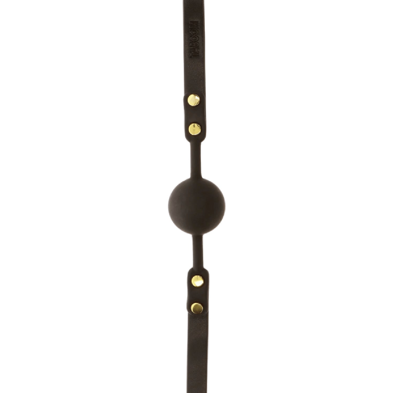 TABOOM Ball Gag – Adjustable Vegan PU Leather Bondage Accessory Secondary image