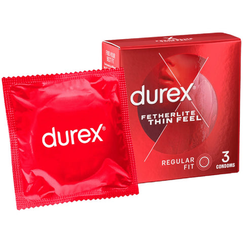 Durex Thin Feel – 20% Thinner Condoms Pack of 3 > Essentials > Condoms