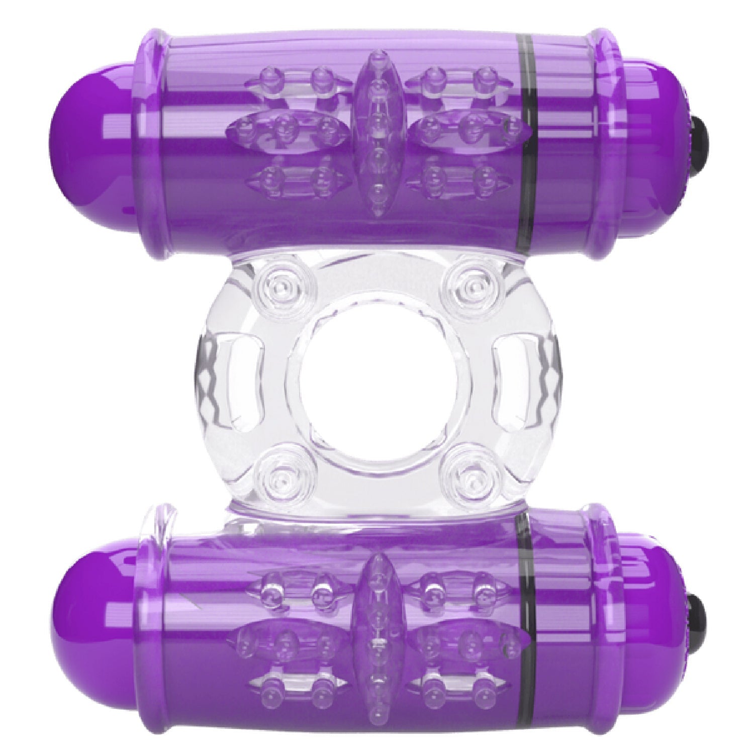 Double Wammy 4T – High Pitch Treble Vibrating Cock Ring with 5 Speeds and Pulse Pattern Secondary image