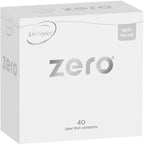 LifeStyles Zero – Ultra-Thin 52mm Latex Lubricated Condoms 40 Pack > Essentials > Condoms