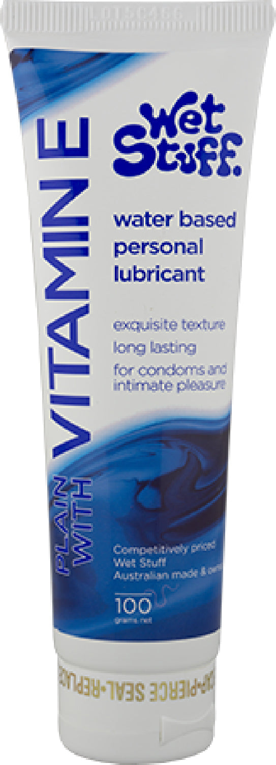 Wet Stuff Plain Enriched With Vitamin E – Water-Based Lubricant > Lube > Water Based
