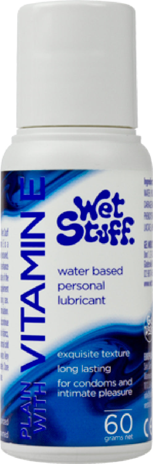 Wet Stuff Plain Enriched With Vitamin E – Water-Based Lubricant > Lube > Water Based