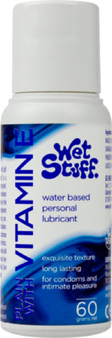 Wet Stuff Plain Enriched With Vitamin E – Water-Based Lubricant > Lube > Water Based