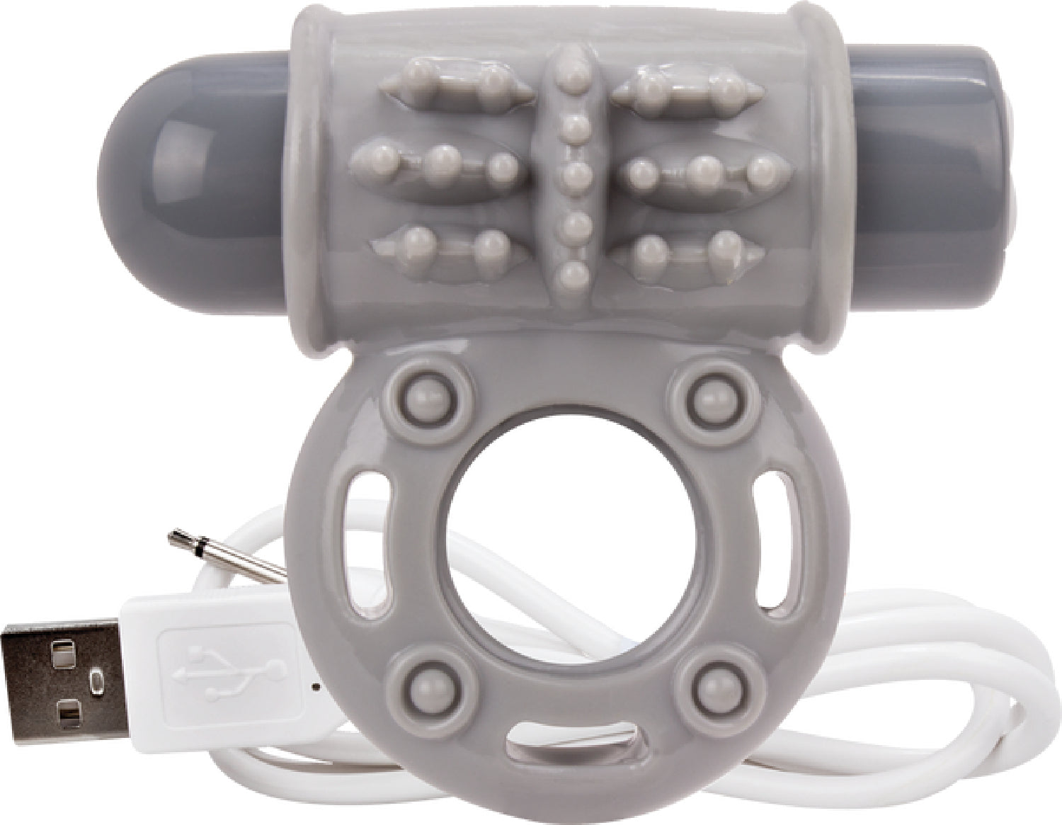 O Wow Ring Rechargeable Vibrating Cock Ring with 10 Vibration Functions SEBS Material > Cock Ring > Vibrating Main image