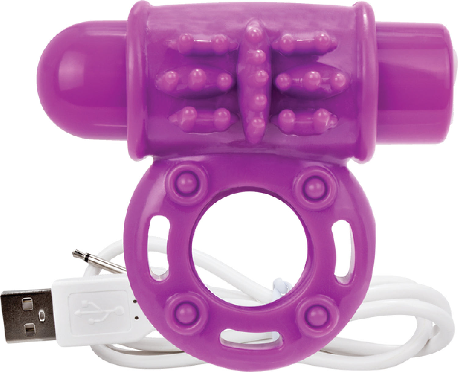 O Wow Ring Rechargeable Vibrating Cock Ring with 10 Vibration Functions SEBS Material > Cock Ring > Vibrating