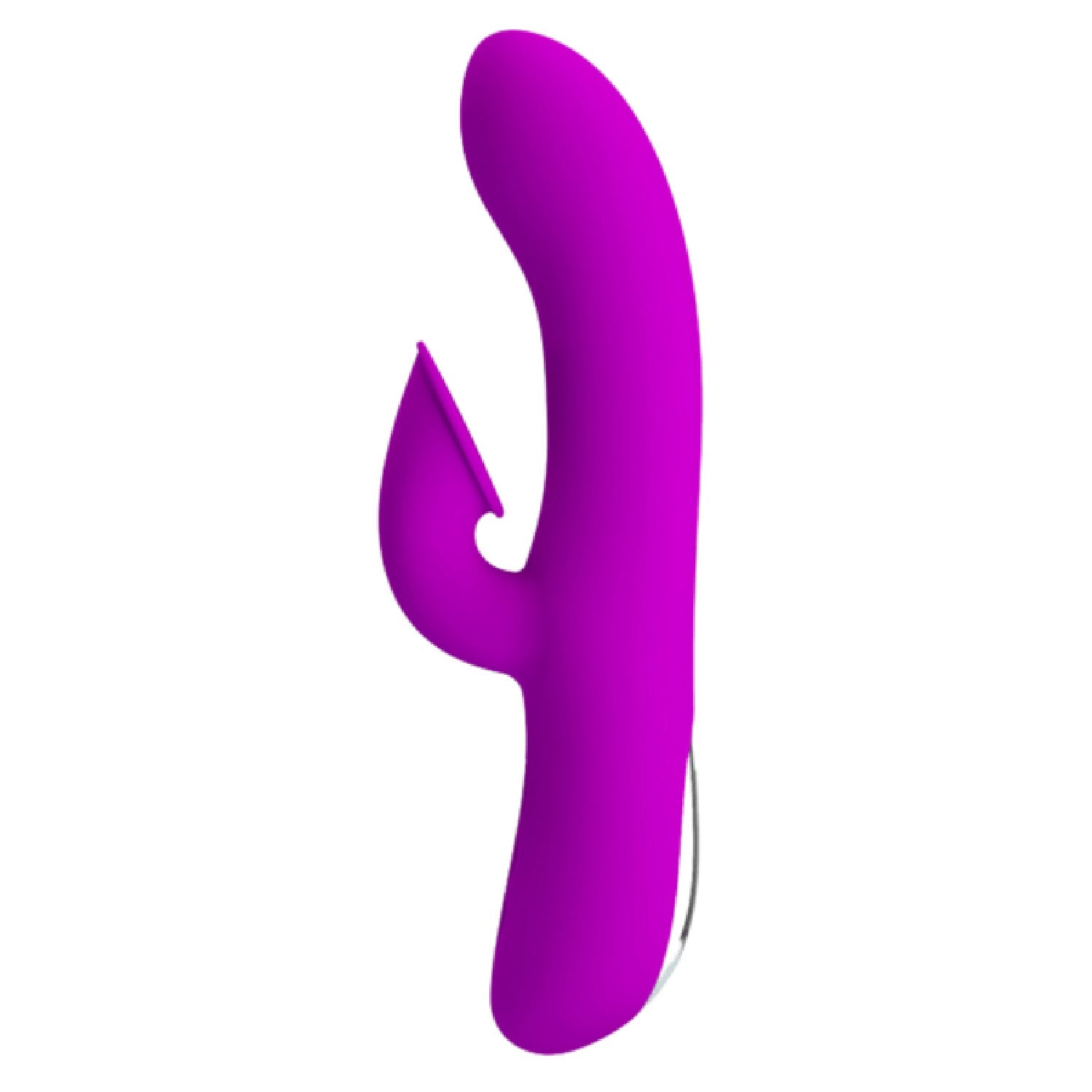 Rechargeable Anthony – Silicone Clit Suction Rabbit Vibrator With Curved Shaft And Thicker Tip > Vibrators > Ladies > Rabbit Multi