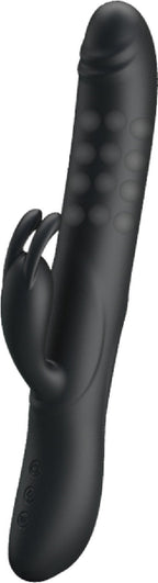 Pretty Love Rechargeable Colin Luxury Rechargeable Silicone Vibrator With Inflatable Head > Vibrators > Ladies > Rabbit Multi